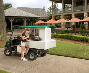 Club Car Mobile Merchandising Vehicle